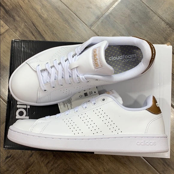 ADIDAS ADVANTAGE WMNS White/gold - Picture 13 of 16